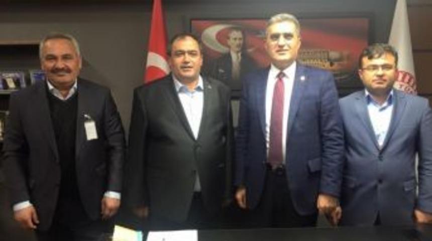 Tarım Ve Hayvancılık Heyetinden Recep Konuk&rsquo;a Ziyaret