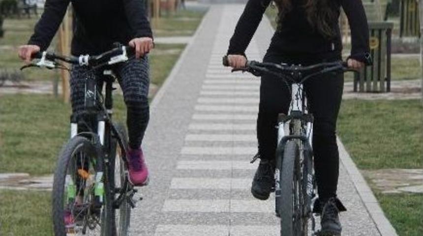 (&ouml;zel Haber) Kadına Şiddete Karşı Pedallayacaklar