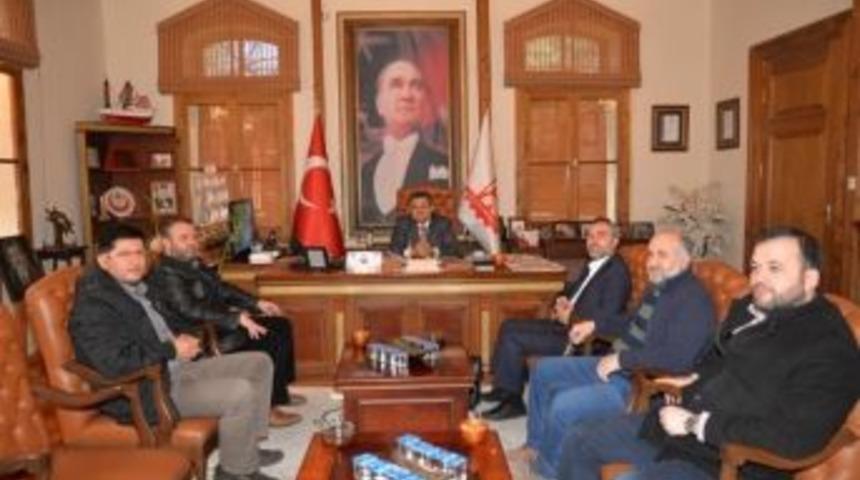Muradiye Vakfı&rsquo;ndan Başkan Yağcı&rsquo;ya Ziyaret