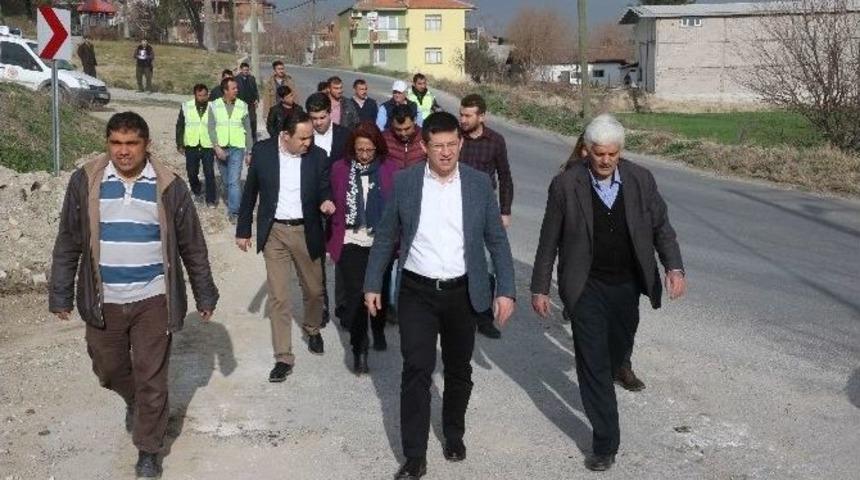 Merkezefendi Belediyesi Asfalt &Ccedil;alışmalarına Devam Ediyor