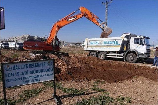 Haliliye Belediyesi Kırsal Mahallelerde Yeni Yollar Yapıyor