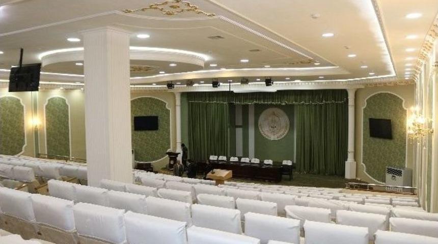 Tika&rsquo;dan Tacikistan İ&ccedil;işleri Bakanlığı&rsquo;na Yeni Konferans Salonu