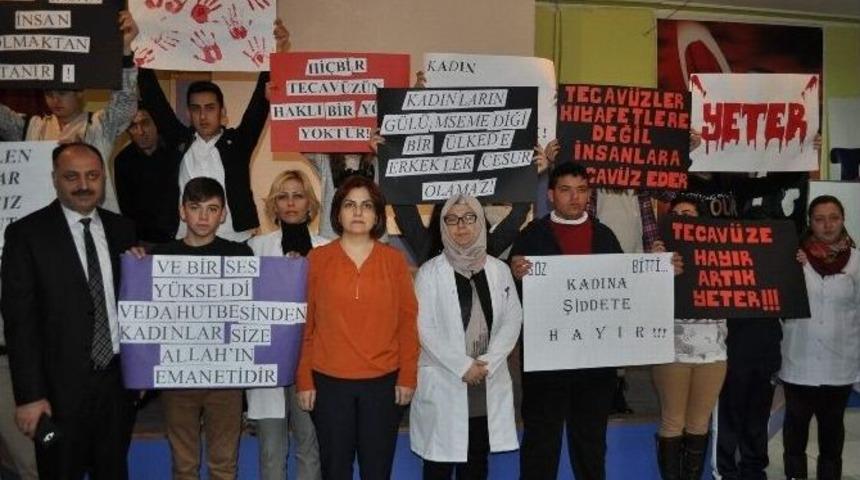 Nevşehir&rsquo;de &Ouml;ğrencilerden &rsquo;cansel Buse&rsquo; Protestosu