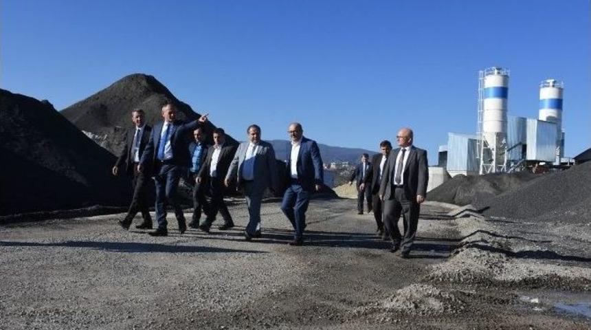 Şantiye D&uuml;zce Belediyesinin &Uuml;retim &Uuml;ss&uuml;