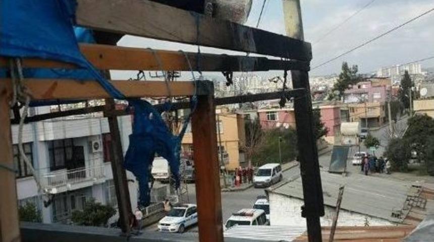 Akıma Kapılan İş&ccedil;i Ağır Yaralandı