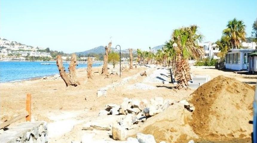 Bitez Ve Turgutreis&rsquo;te &Ccedil;alışmalar S&uuml;r&uuml;yor