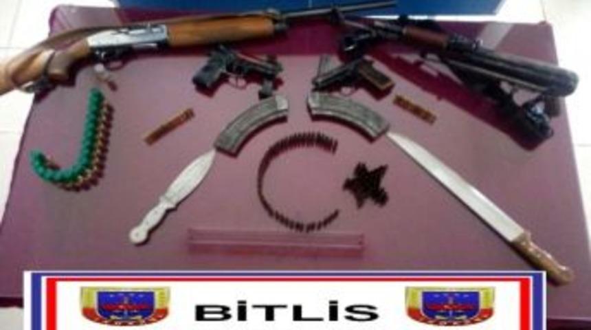 Bitlis&rsquo;te Silah Ka&ccedil;ak&ccedil;ılığı