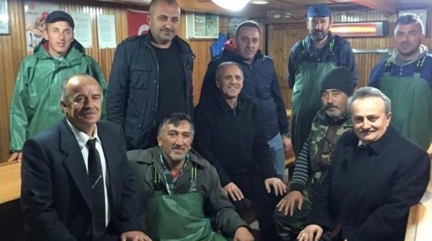 Tekirdağ Valisi Salihoğlu Balık&ccedil;ıları Ziyaret Etti