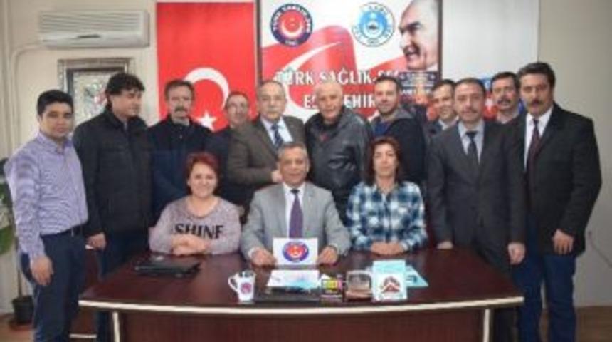 T&uuml;rk Sağlık-sen Eskişehir-bilecik Şube Başkanı H&uuml;seyin Kararman: