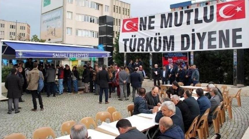 Salihli’de Fırat Çakıroğlu Anısına Lokma Döküldü