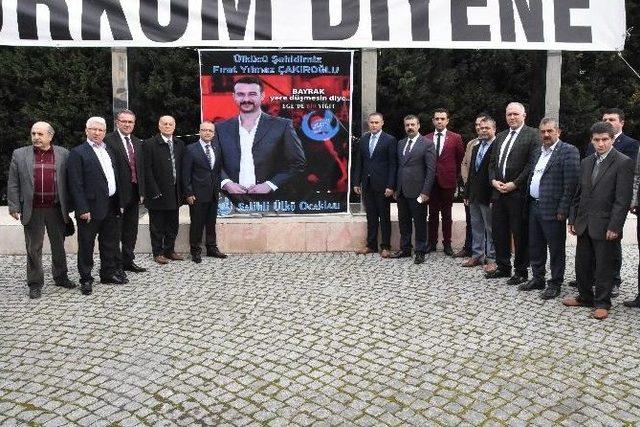 Salihli’de Fırat Çakıroğlu Anısına Lokma Döküldü