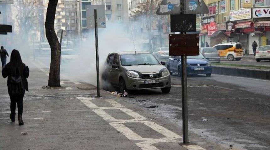 Diyarbakır&rsquo;da Olaylar &Ccedil;ıktı: 2&rsquo;si Gazeteci, 3 Kişi Yaralandı