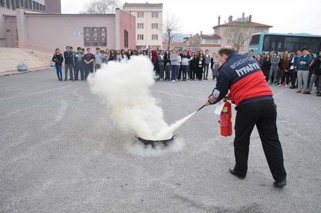 Fen Lisesi &Ouml;ğrencilerine Yangın Eğitimi 1