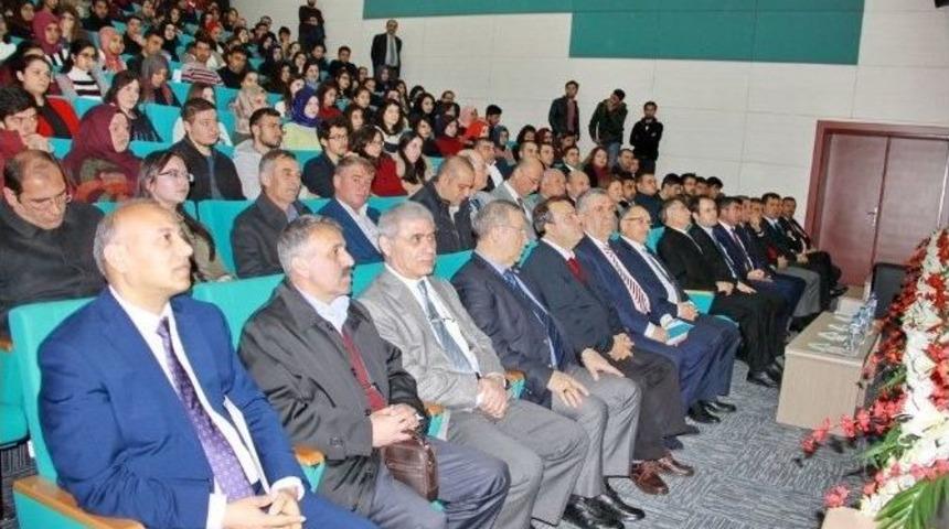 Niğde &Uuml;niversitesinde, Gıda G&uuml;venliği Uygulamaları Ve S&uuml;t Sekt&ouml;r&uuml; Konulu Panel