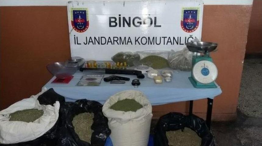 Bing&ouml;l&rsquo;de Uyuşturucu Tacirlerine Darbe