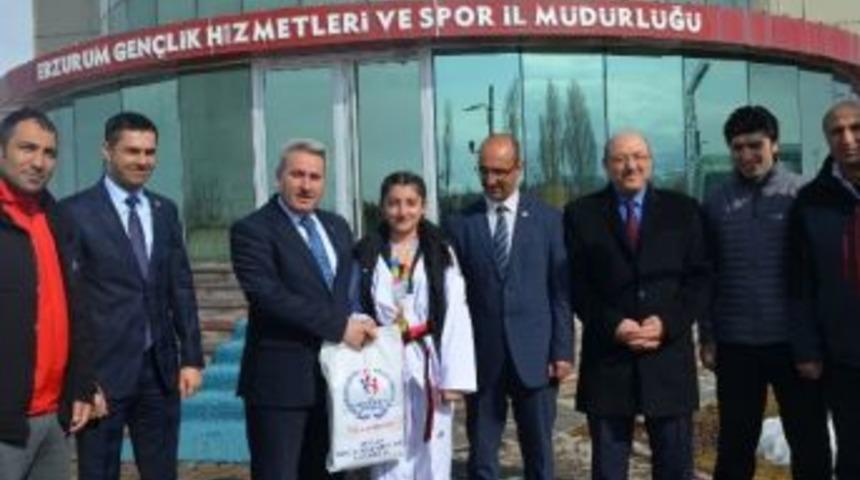 Avrupa Şampiyonu Tuğ&ccedil;e Ghsm&rsquo;deydi