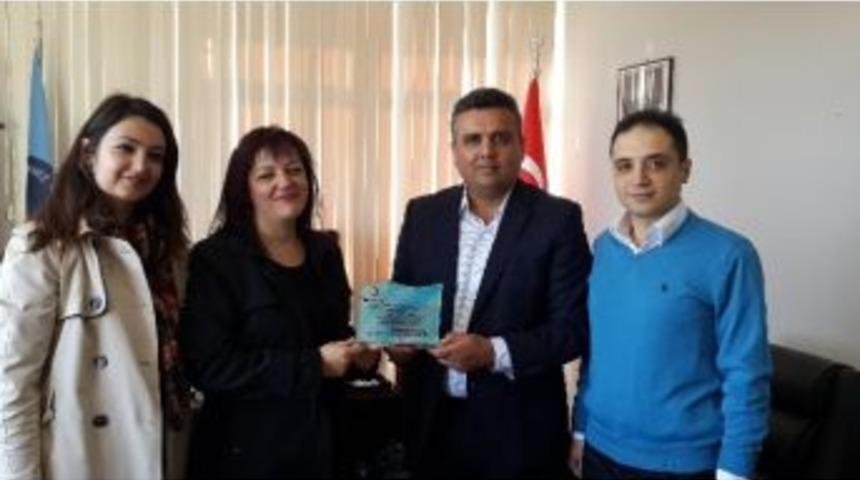 Elmalı Myo&rsquo;ya En Fazla Kan Bağışı Plaketi