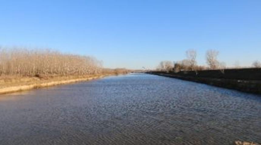 Taşkınlara Son Verecek Kanal Edirne Projesi&rsquo;nde &Ccedil;alışmalar S&uuml;r&uuml;yor