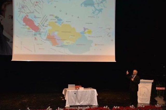 Tdk Başkanı Kaçalin ’türkçenin Coğrafyası’ Konulu Konferans Verdi