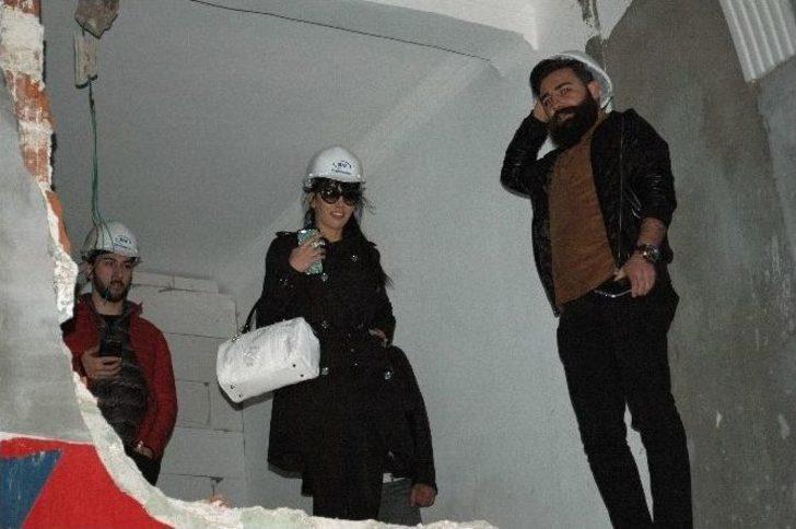 Hande Yener Baretini Taktı, İnşaata Girdi G2