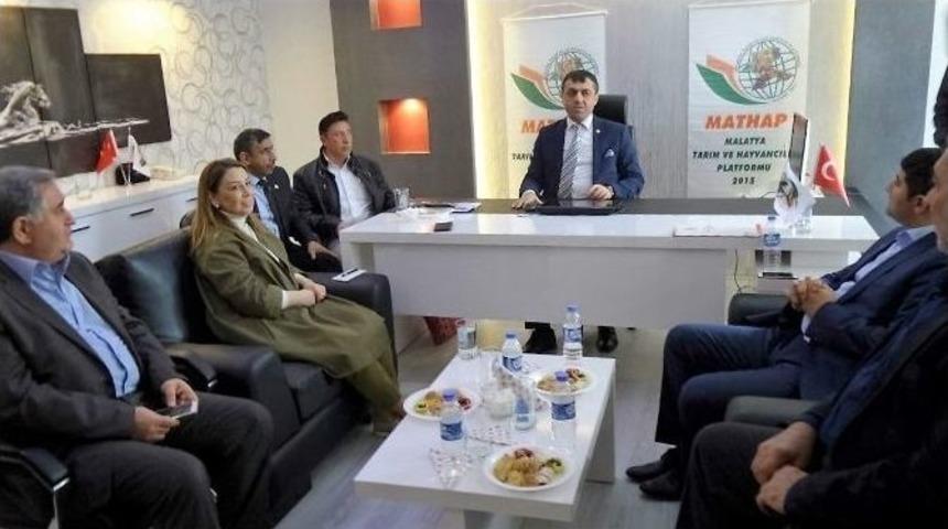 &Ccedil;alık&rsquo;tan Tarım Ve Hayvancılık Platformu&rsquo;na Ziyaret