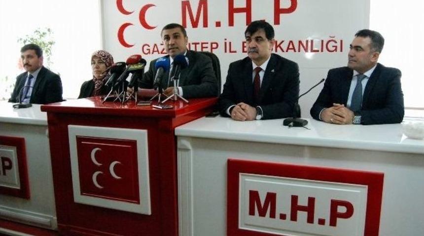 Mhp Gaziantep İl Başkanı Muhittin Taşdoğan:
