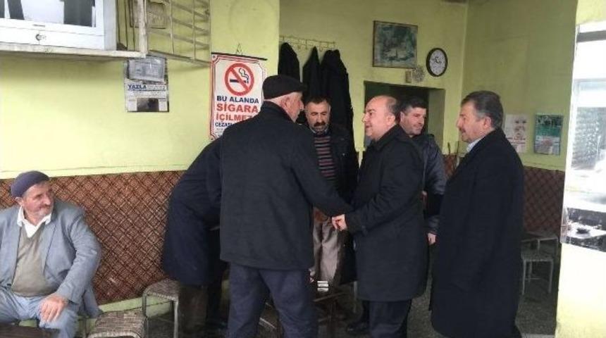 Ak Parti Heyeti Esnafları Ziyaret Etti