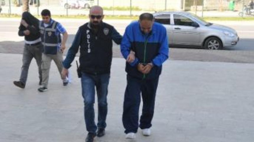 Alanya&rsquo;da &Ccedil;elik Kasa Hırsızları Yakalandı