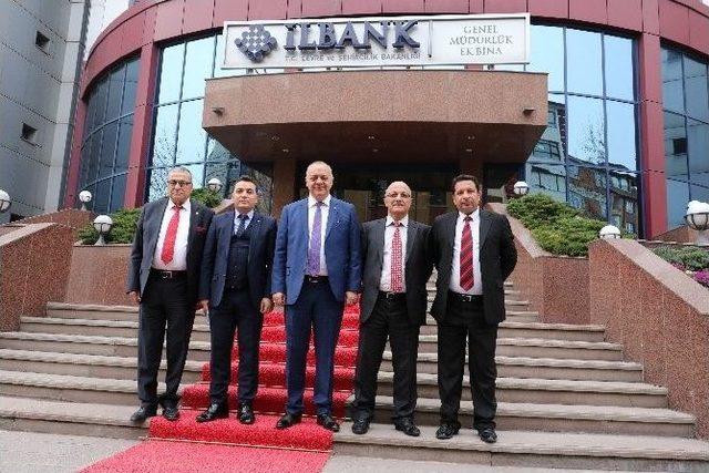 Başkan Ergün’den İller Bankası’na Teşekkür Ziyareti