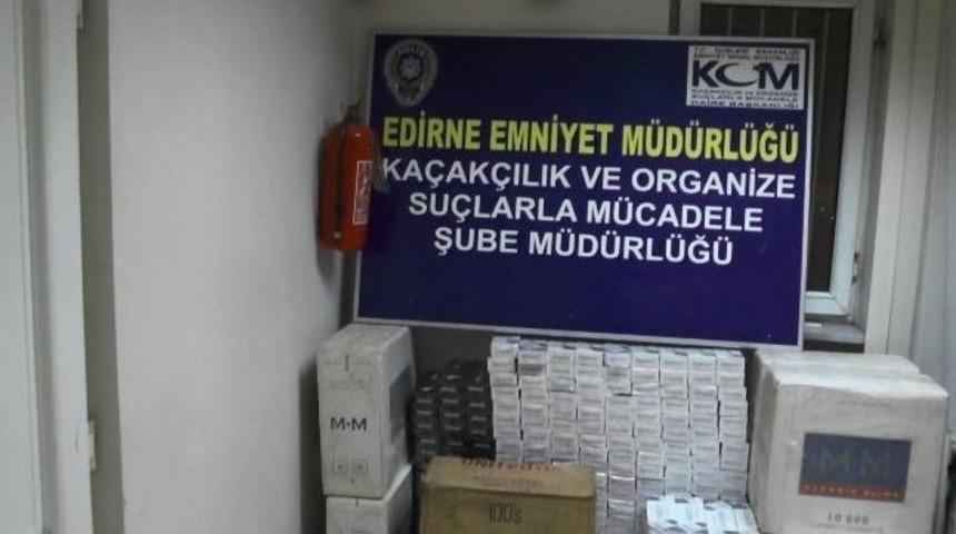 Polis, 20 Bin Tl Değerinde Ka&ccedil;ak Sigaraya El Koydu