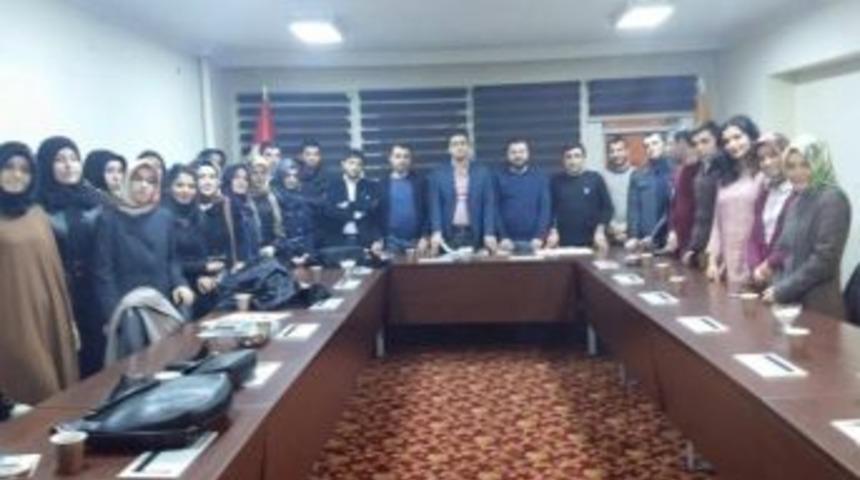 Yakutiye Ak Gen&ccedil;likten Taziye Mesajı