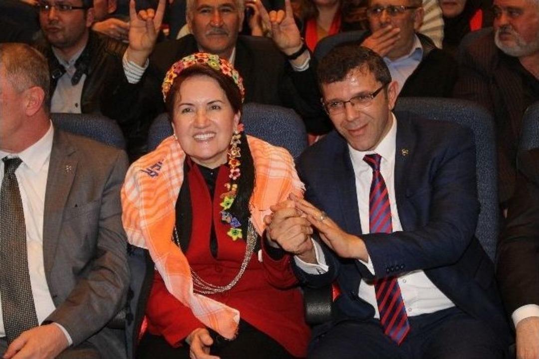 Denizli&rsquo;de Meral Akşener İzdihamı