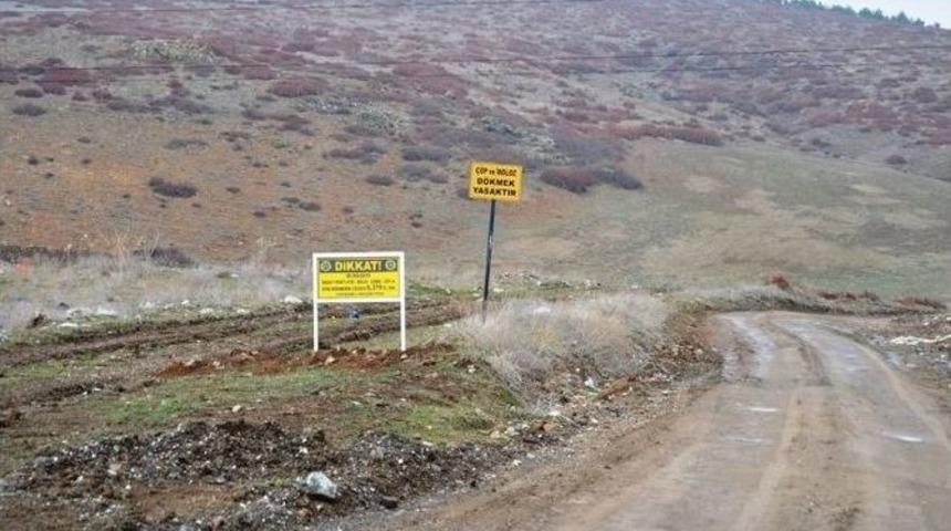 İzinsiz Moloz Ve G&uuml;bre D&ouml;kene 6 Bin 732 Tl Ceza