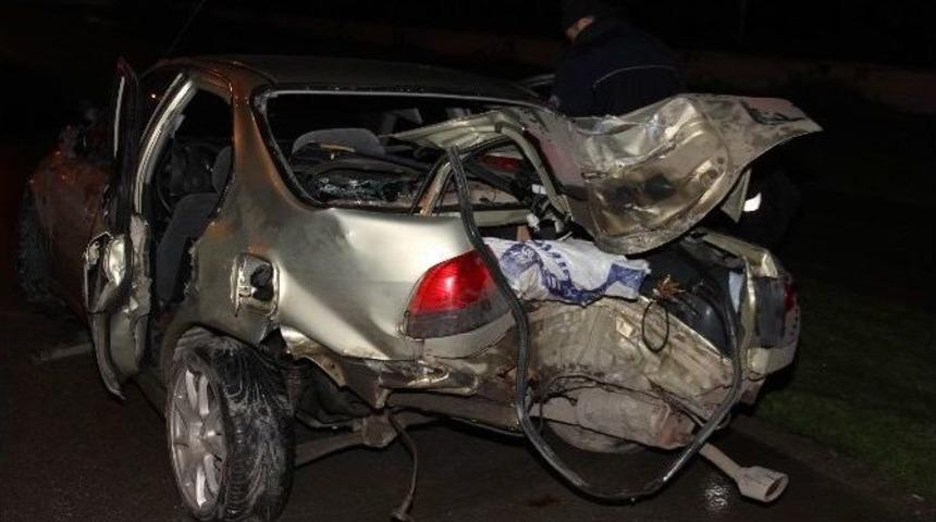 Samsun&rsquo;da Trafik Kazası: 4 Yaralı