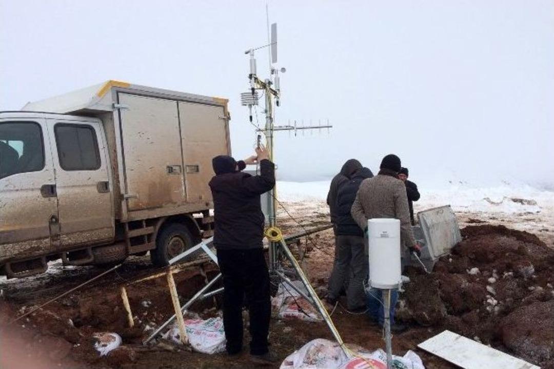 S&uuml;leymaniye Kayak Merkezinden İlk Meteorolojik Veriler Alındı