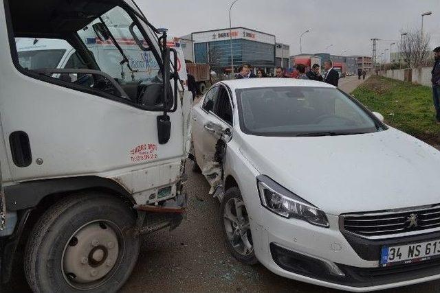 Bursa’da Trafik Kazası: 1 Yaralı