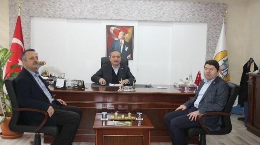 Milletvekili Tun&ccedil;&rsquo;tan Ulus Belediyesi&rsquo;ne Ziyaret