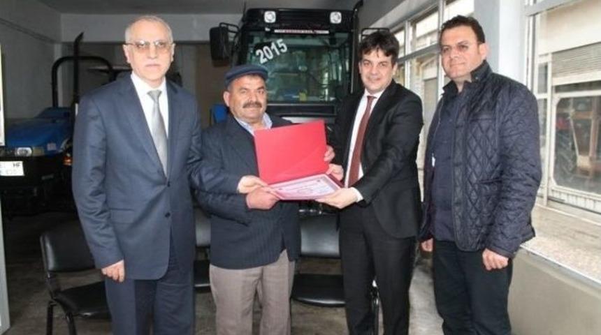 &Ouml;rnek M&uuml;kelleflere Teşekk&uuml;r Belgesi