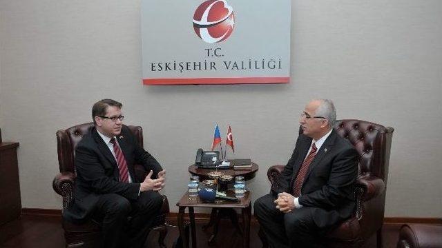Çek Büyükelçi Kafka’dan Vali Tuna’ya Ziyaret