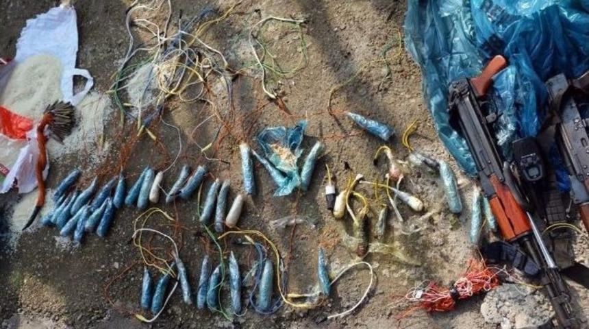 Silopi&rsquo;de &Ccedil;ok Sayıda M&uuml;himmat Ele Ge&ccedil;irildi