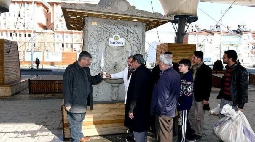 İkram &Ccedil;eşmesinden &Ccedil;orba İkramı