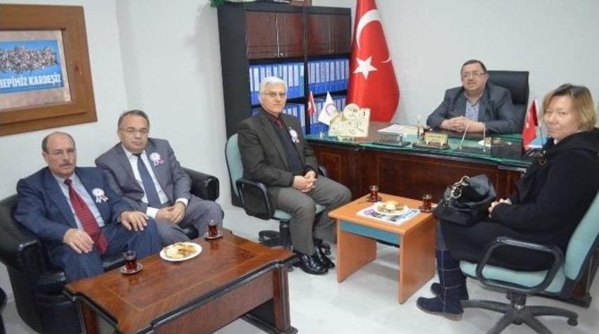 Kula Vergi Dairesi&rsquo;nden Esnaf Odasına Ziyaret