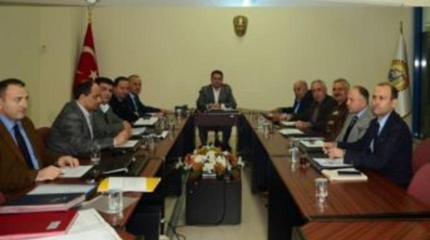 Enc&uuml;men Toplantısı Yapıldı