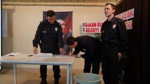 Eğitim Gören 117 Polis Adayı Sigara Bıraktı