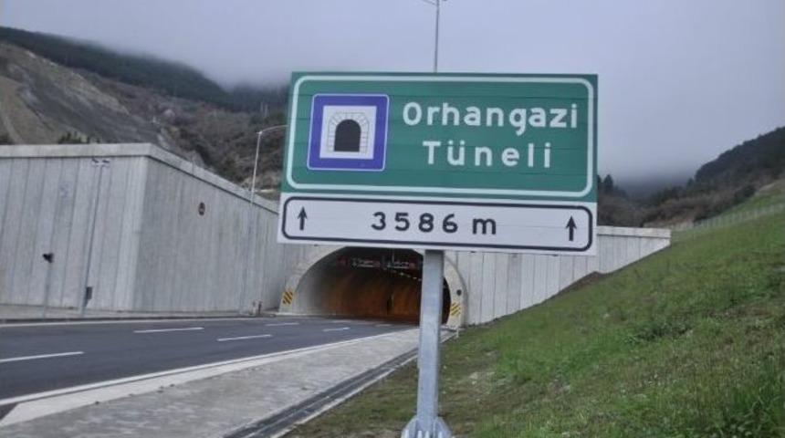 Samanlı T&uuml;neli&rsquo;ne &lsquo;orhangazi&rsquo; Adı Verildi