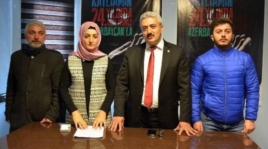 Ak Partili Kadınlar Hocalı Katliamını Kınadı