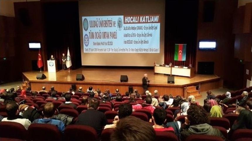 Hocalı Katliamı &Uuml;niversitede Anıldı