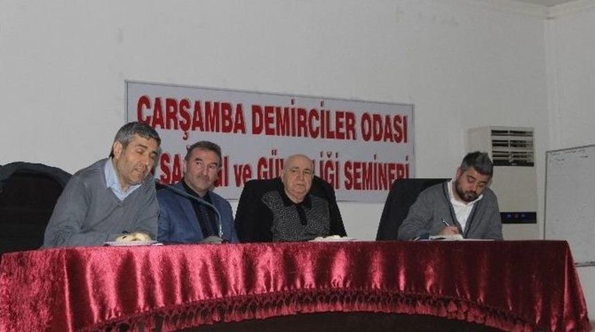 Oda &Uuml;yelerine İş Sağlığı Ve G&uuml;venliği Anlatıldı