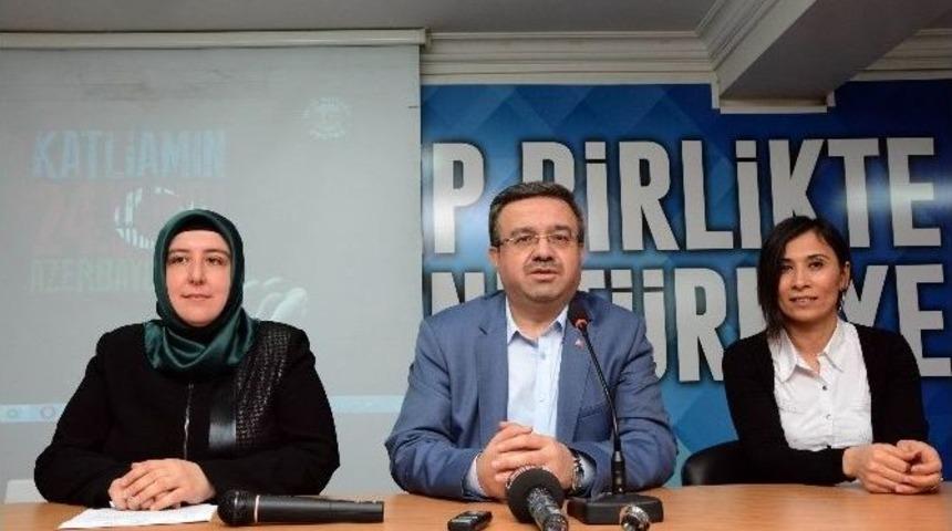 Ak Parti Afyonkarahisar İl Kadın Kolları "hocalı Katliamı"nı Lanetledi