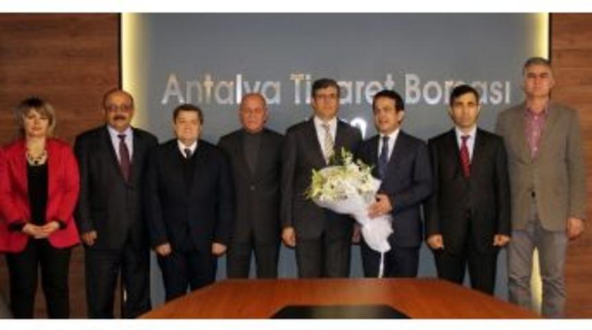 Vergi Dairesi Başkanı Akca&rsquo;dan Atb&rsquo;ye Ziyaret